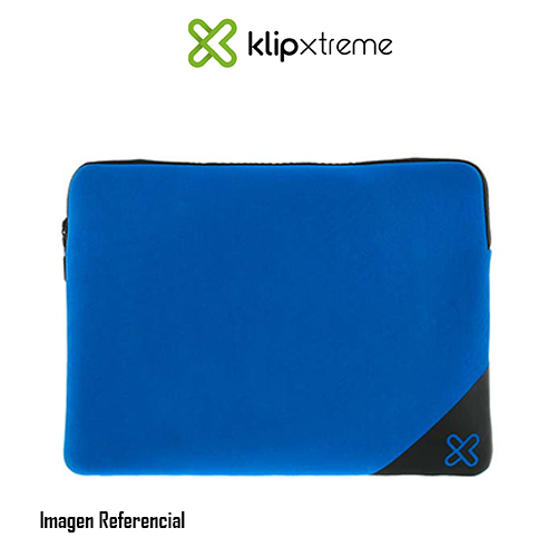 Klip Xtreme - Notebook sleeve - 15.6" - Polyurethane - Blue