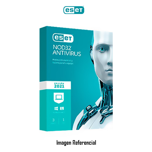 ESET NOD32 Antivirus - Base License - Electronic - 3 PCs - 2022