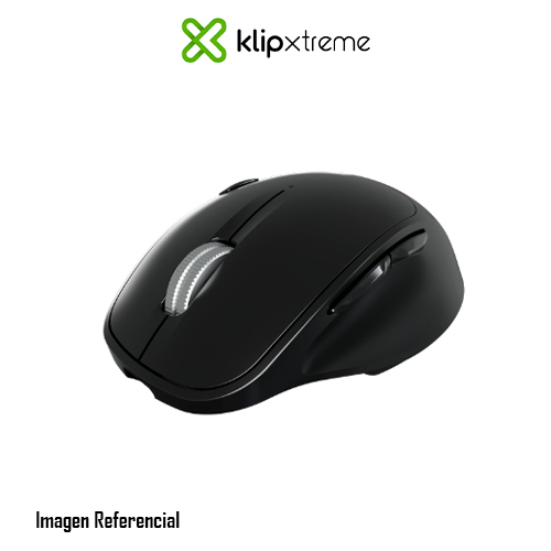 Klip Xtreme - Mouse - 2.4 GHz / Bluetooth 5.0 - Wireless - Black - Dual mode Black