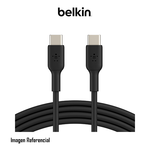 Belkin BOOST CHARGE - Cable USB - 24 pin USB-C (M) a 24 pin USB-C (M) - 1 m - negro