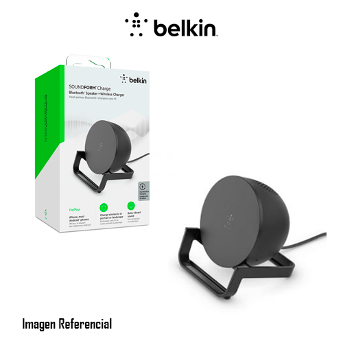 Belkin BOOST CHARGE - Anclaje de altavoces - para uso portátil - inalámbrico - Bluetooth - negro