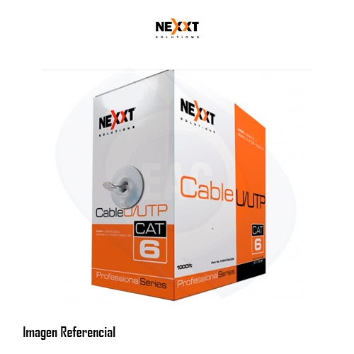 Nexxt Solutions Infrastructure - Bulk cable - UTP - 305 m RJ-45 - Gray - Cat6 CM Type China