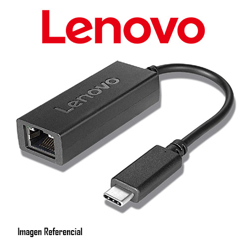 ADAPTADOR LENOVO USB C A RJ45 ETHERNET P/N: 4X90S91831