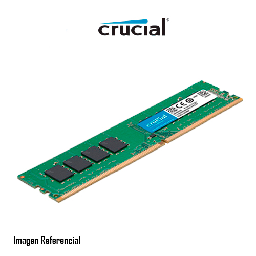 MEMORIA RAM CRUCIAL UDIMM 8GB DDR4 3200MHZ CL22 1.2V P/N:CT8G4DFRA32A