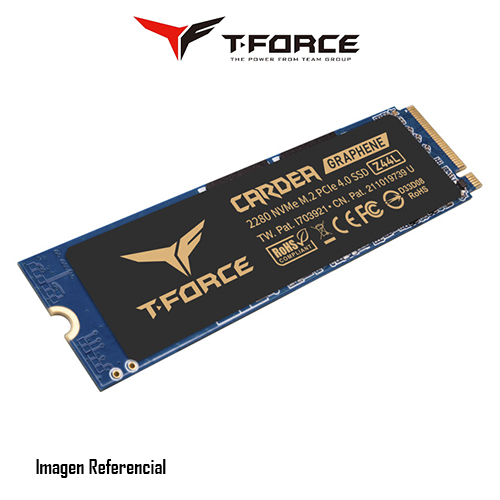 DISCO SOLIDO INTERNO TEAMGROUP M.2 NVME T-FORCE CARDEA Z44L 500GB, 3500MB/S ESCRITURA 3000MB/S LECTURA P/N: TM8FPL500G0C127