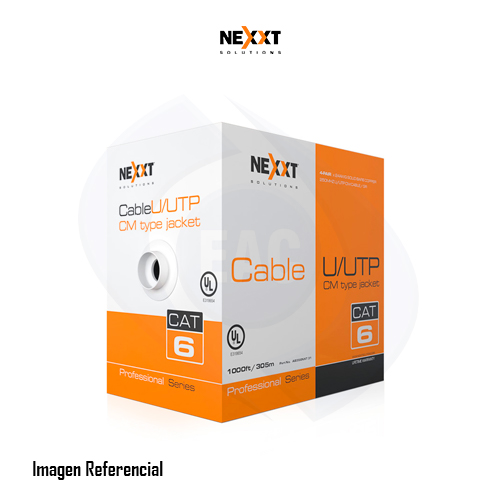 Nexxt Professional Cat6 UTP Cable 4P 24AWG CM 305m GR