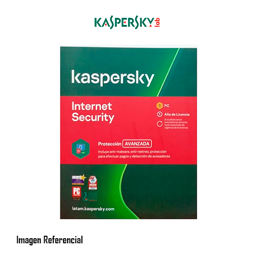 ANTIVIRUS KASPERSKY INTERNET SECURITY 2022  1 PCS P/N: SS005KPK38