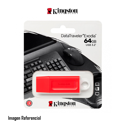 Kingston - USB flash drive - USB 3.0 - red