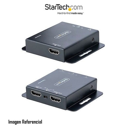 StarTech.com Extensor HDMI por CAT5/CAT6, 4K de 30Hz, para 39m o 1080p para 70m, Alargador HDMI, Juego Transmisor y Receptor PoC HDMI, Infrarrojos - para Vídeo Local (EXTEND-HDMI-4K40C6P1) - Alargador para vídeo/audio - HDMI - sobre CAT 5/6 - hasta 70 m