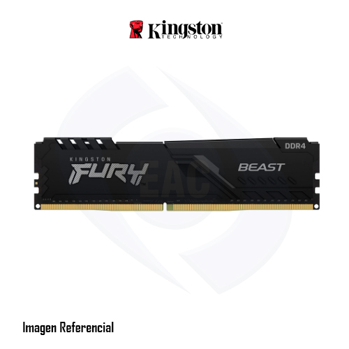 MEMORIA RAM KINGSTON FURY BEAST 32GB DDR4 3200 MHZ P/N: KF432C16BB/32