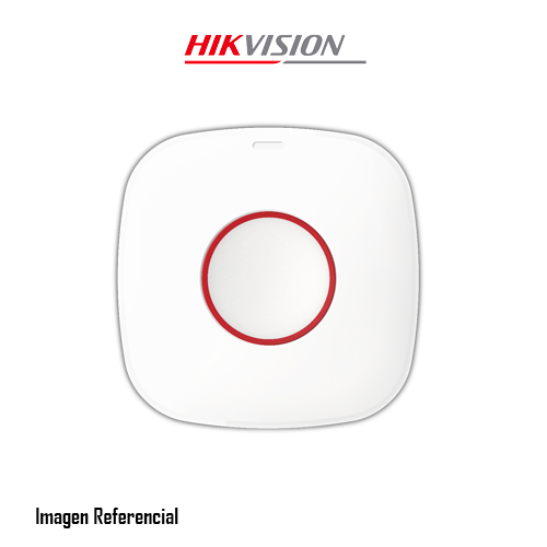 Hikvision DS-PDEB1-EG2-WB - Botón del pánico - inalámbrico - Tri-X - 433 MHz
