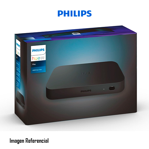 Philips Hue Play HDMI Sync Box - Controlador de luces LED - inalámbrico - 802.11b/g/n, Bluetooth 4.2 - negro