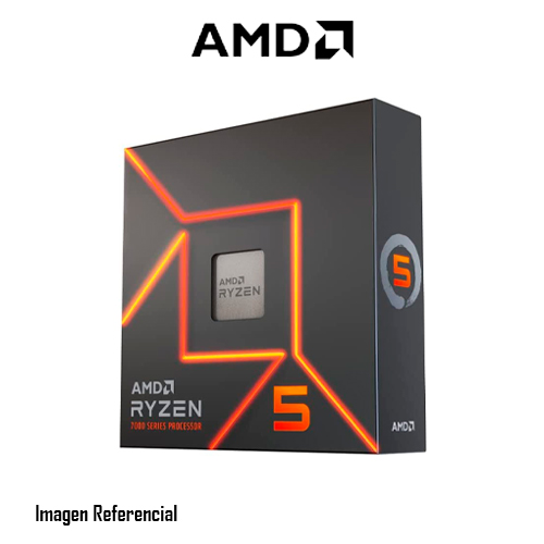 PROCESADOR AMD RYZEN 5 7600X 4.7GHZ, 32MB, 6 NUCLEOS, AM5 P/N: 100 -100000593WOF