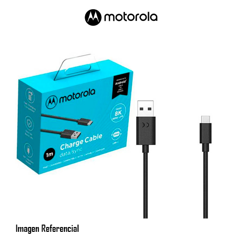 Motorola - Charge/Sync cable - 1m - Black