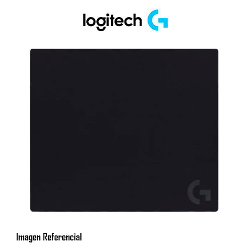 Logitech G G640 Large Cloth Gaming Mouse Pad, Optimized for Gaming Sensors, Moderate Surface Friction, Non-Slip Mouse Mat, Mac and PC Gaming Accessories, 460 x 600 x 3 mm; - Alfombrilla de ratón - negro