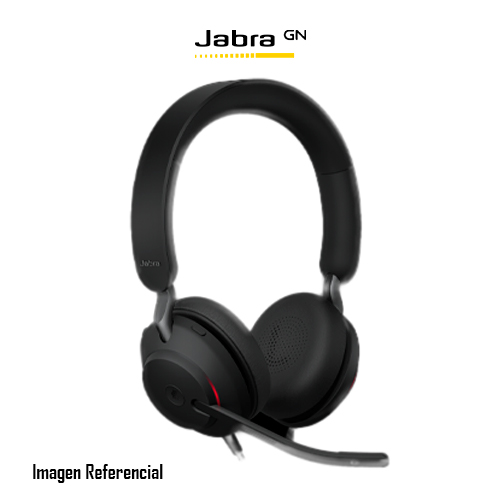 Jabra Evolve2 40 SE UC Stereo - Auricular - en oreja - cableado - USB-A - aislamiento de ruido - optimizado para UC