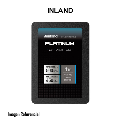 INLAND PLATINUM 1TB SSD SATA III 6GB/S 2.5" 0.276 IN TLC 3D NAND UNIDAD INTERNA DE ESTADO SÓLIDO (1 TB)