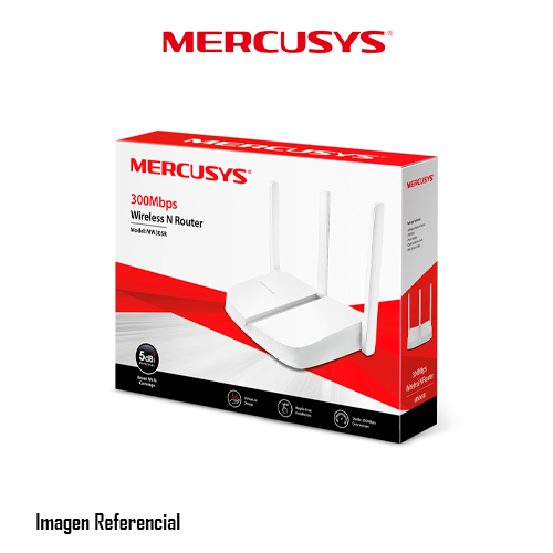 Mercusys MW305R - Enrutador inalámbrico - conmutador de 4 puertos - Wi-Fi - 2,4 GHz