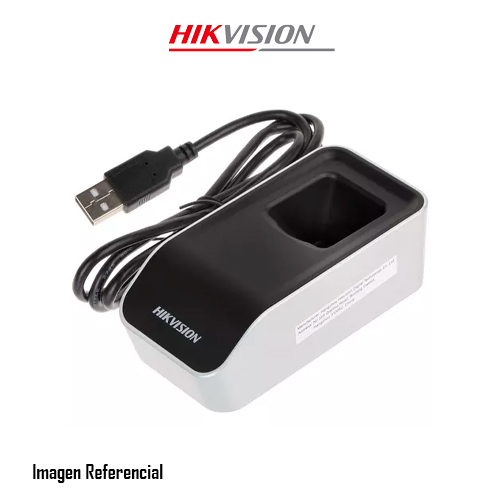 Hikvision DS-K1F820-F - Lector impresión digital - USB 2.0 - para Hikvision DS-K1201, DS-K1A802, DS-K1T201, DS-K1T501, DS-K1T804
