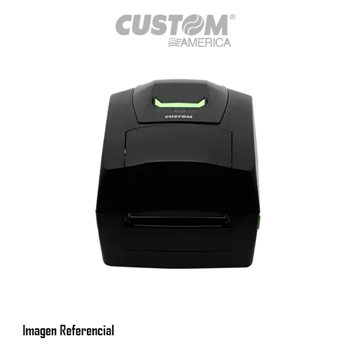 Custom D4 102 - Impresora de etiquetas - térmica directa / transferencia térmica - Rollo (11 cm) - 203 ppp - hasta 127 mm/segundo - USB