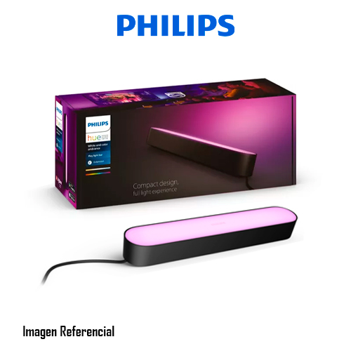 Philips Hue White and Color Ambiance Play extension - Barra de luz - LED - 16 millones de colores - negro