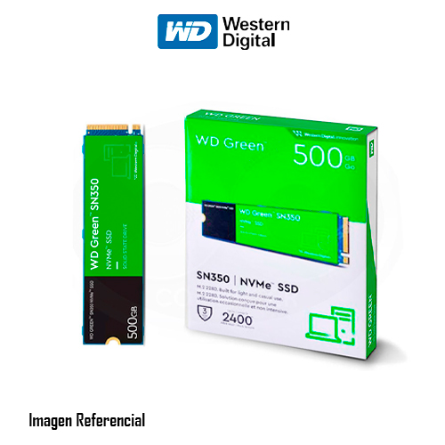 SSD 500GB M.2 2280 WESTERN DIGITAL GREEN SN350 WDS500G2GOC