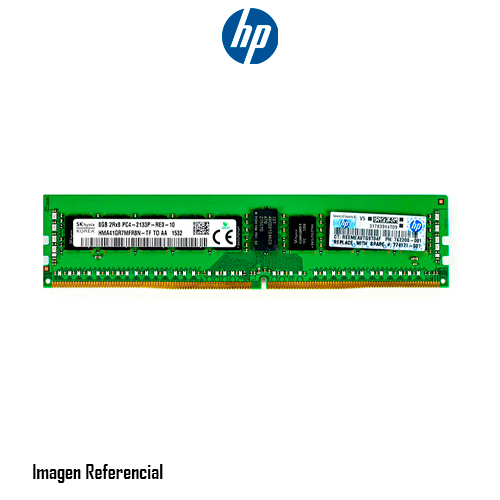 MEMORIA RAM HP 8GB 1RX4 PC3L 12800R - P/N: 731656-081