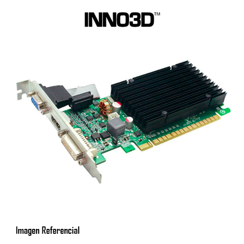 TARJETA DE VIDEO INNO3D GEFORCE 210, 1GB, DDR3 LP, VGA/DVI/HDMI PCIE- P/N: N21A-5SDV-D3BX