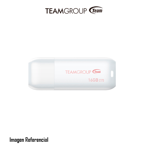 MEMORIA USB 16GB C173 2.0 TEAM GROUP (TC17316GW01) BLANCO