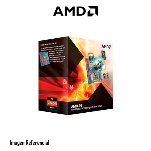PROCESADOR AMD A6-3670 SOCKET FM1  P/N: AD3670WNGXBOX