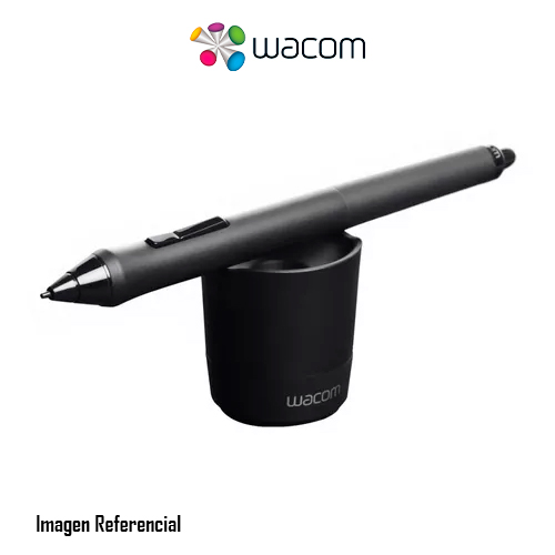 Wacom Cintiq Grip Pen - Lápiz activo - para Cintiq 13, 21, 22, 24; Cintiq Pro 27; Intuos Pro Large, Medium, Small; Intuos4; Intuos5