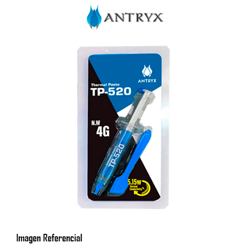 PASTA TERMICA ANTRYX TP-520, 4GR, 5.15W/MK - P/N: ATP520-4GR