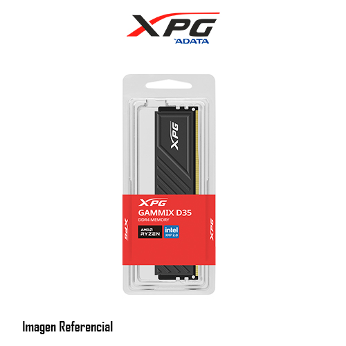 DDR4 XPG GAMMIX D35 8GB 3200MHZ BLACK AX4U32008G16A-SBKD35