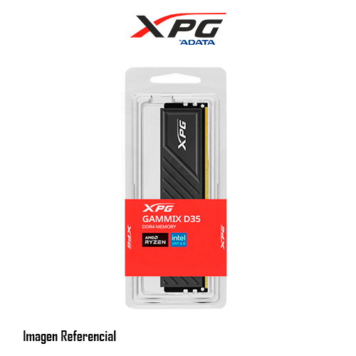 DDR4 XPG GAMMIX D35 16GB 3200MHZ BLACK AX4U320016G16A-SBKD35