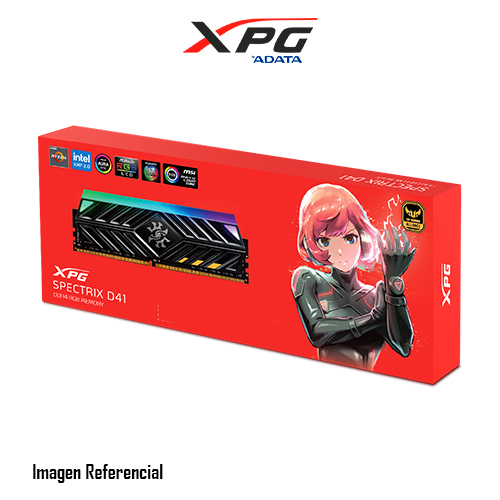 DDR4 XPG SPECTRIX D41 RGB 8GB 3200MHZ TUNGSTEN GREY