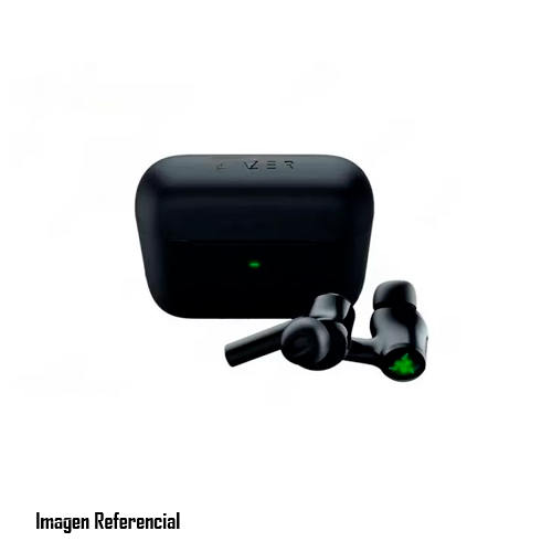 Razer Hammerhead True Wireless (2021) - Auriculares inalámbricos con micro - en oreja - Bluetooth - cancelación de sonido activo - negro