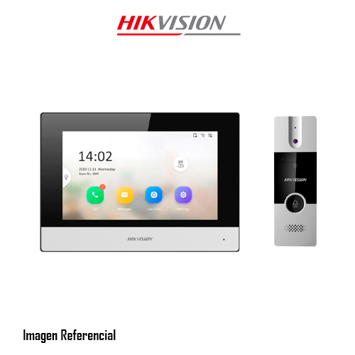 HIKVISION HK-DS-KIS302-P KIT V/PORTERO HIBRIDO. INCLUYE MONITOR Y CAMARA