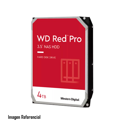 WD Red Pro WD4003FFBX - Disco duro - 4 TB - interno - 3.5" - SATA 6Gb/s - 7200 rpm - búfer: 256 MB