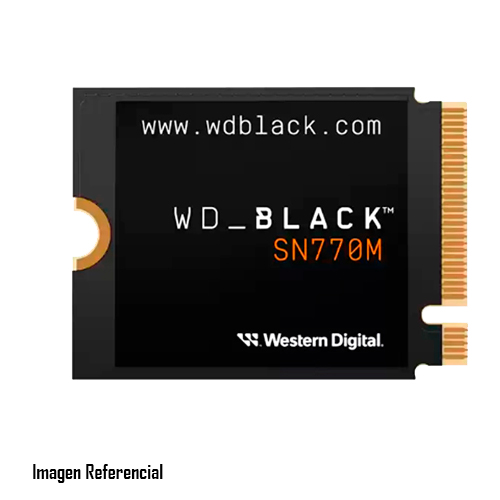 WD_BLACK SN770M WDS200T3X0G - SSD - 2 TB - unidad móvil de juegos - interno - M.2 2230 - PCIe 4.0 x4 (NVMe)