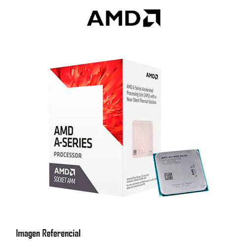 PROCESADOR AMD A12-9800E, 3.10GHZ, 2MB CACHE L2, 4 CORE, AM4, 28NM, 35W. P/N:D9800AHABBOX