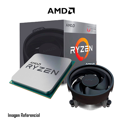 PROCESADOR AMD RYZEN 3 3200G, 3.60GHZ, 4MB L3, 4 CORE, AM4, 14NM, 65 W - P/N: YD3200C5FHBOX