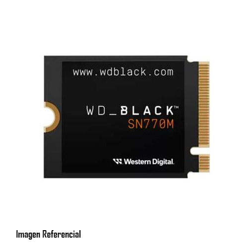 WD_BLACK SN770M WDS100T3X0G - SSD - 1 TB - unidad móvil de juegos - interno - M.2 2230 - PCIe 4.0 x4 (NVMe)
