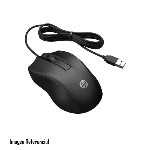 MOUSE HP 100 CON CABLE 1600 DPI PN: 6VY96AA