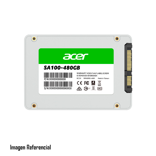 SSD ACER SA100 480GB 2.5 BL.9BWWA.103