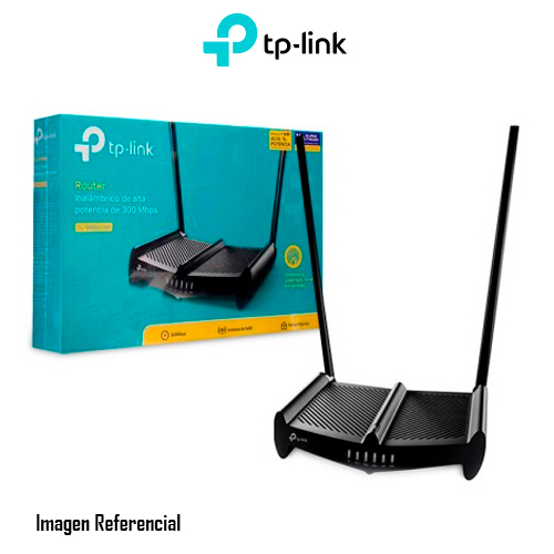ROUTER TP-LINK TL-WR841HP V5 INALAMBRICO 300MBPS HIGH POWER ROMPE MURO - P/N: TL-WR841HP