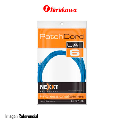 Nexxt Patch Cord Cat6 3Ft. BL
