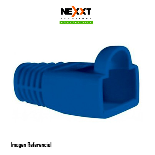 Nexxt - Tapones protectores para cables de red - Paquete de 100 unidades - azul