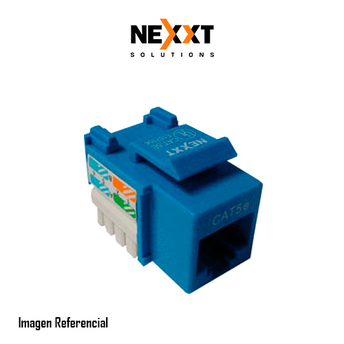 Nexxt - Terminación Modular - RJ45 - Cat5e  - Azul