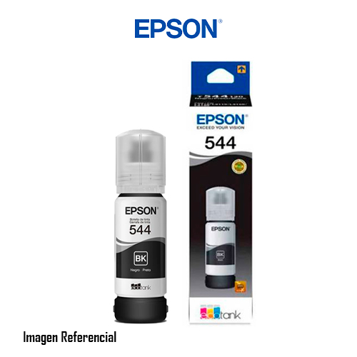 Epson 544 - 65 ml - negro - original - recarga de tinta - para EcoTank L1110, L1210, L3110, L3150, L3210, L3250, L3260, L5290
