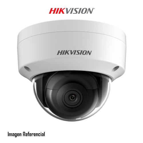 Hikvision 4.0 MP IR Network Dome Camera DS-2CD1143G0-I - Cámara de vigilancia de red - cúpula - resistente al polvo / resistente al agua / antivandalismo - color (Día y noche) - 4 MP - 2560 x 1440 - montaje M12 - focal fijado - LAN 10/100 - MJPEG, H.264, H.265, H.265+, H.264+ - CC 12 V/PoE Clase 3